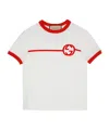 Gucci Printed T-shirt With Round Neck In White
