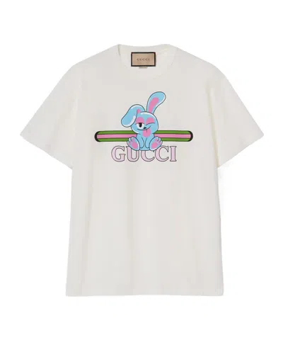 Gucci Printed T-shirt With Round Neck