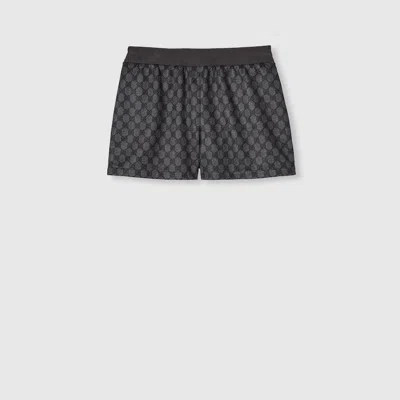 GUCCI GUCCI PRINTED TECHNICAL JERSEY SHORTS