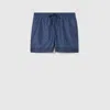 Gucci Printed Technical Poplin Swim Shorts