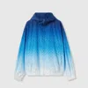 Gucci Printed Technical Poplin Zip Jacket