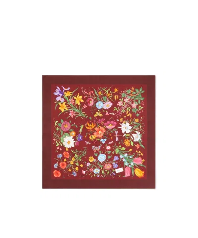 Gucci Printed Twill Square In Multi-color