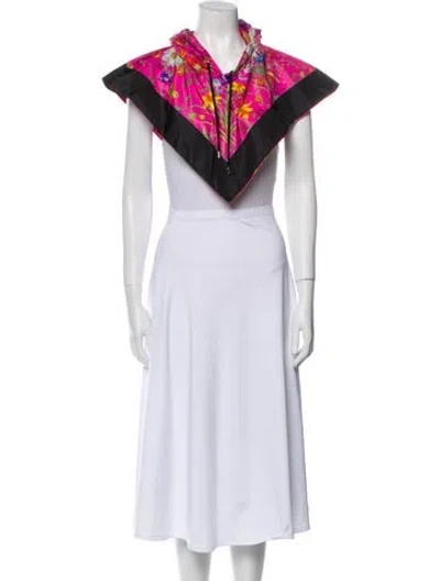 Pre-owned Gucci Printed Vest In Pink