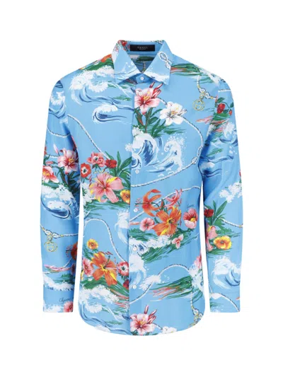 Gucci Printed Viscose Shirt In Multi