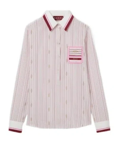 GUCCI PRINTEDSILK SHIRT