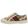 Gucci (ps)   Tennis 1977 Sneaker 'beige Ebony Gg Denim'