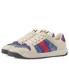 Gucci (ps)  Screener Gg Sneaker 'beige Purple'