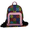 GUCCI GUCCI PSYCHEDELIC MULTICOLOUR CANVAS BACKPACK BAG (PRE-OWNED)