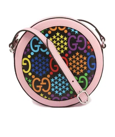 Gucci Psychedelic Shoulder Bag In Black