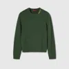 Gucci Pullover Aus Gefilztem Wollstrick Mit Intarsie