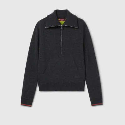 Gucci Wool Cashmere Sweater In Green