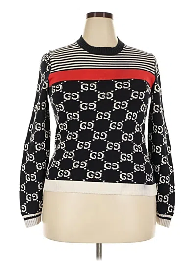 Pre-owned Gucci Pullover Sweater In Black