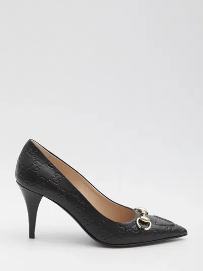 Gucci Pumps With Horsebit In Multi