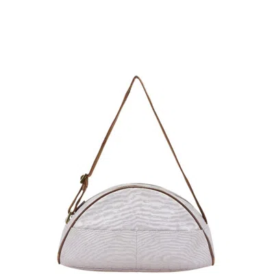 Pre-owned Gucci Purple Brown Gg Canvas Pouch Shoulder Bag ()