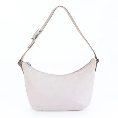 Pre-owned Gucci Purple Gg Canvas Shoulder Bag ()