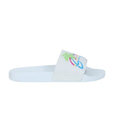 Pre-owned Gucci Pursuit Slide 'hawaii - White' | Men's Size 7