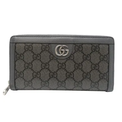 Pre-owned Gucci Pvc Leather Long Wallet (bi-fold) ()