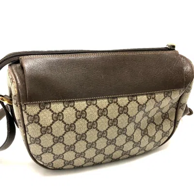 Pre-owned Gucci Pvc Leather Pochette Shoulder Bag ()