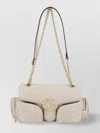 Gucci Quilted Leather Shoulder Bag With Chain Strap In Pink