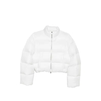 Gucci Quilted Puffer Jacket In White