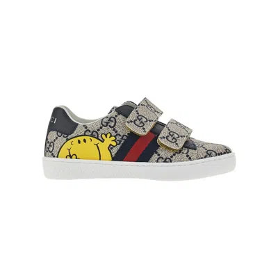 Gucci R. Men Little Miss Print 'ace' Sneakers Kids In Multi