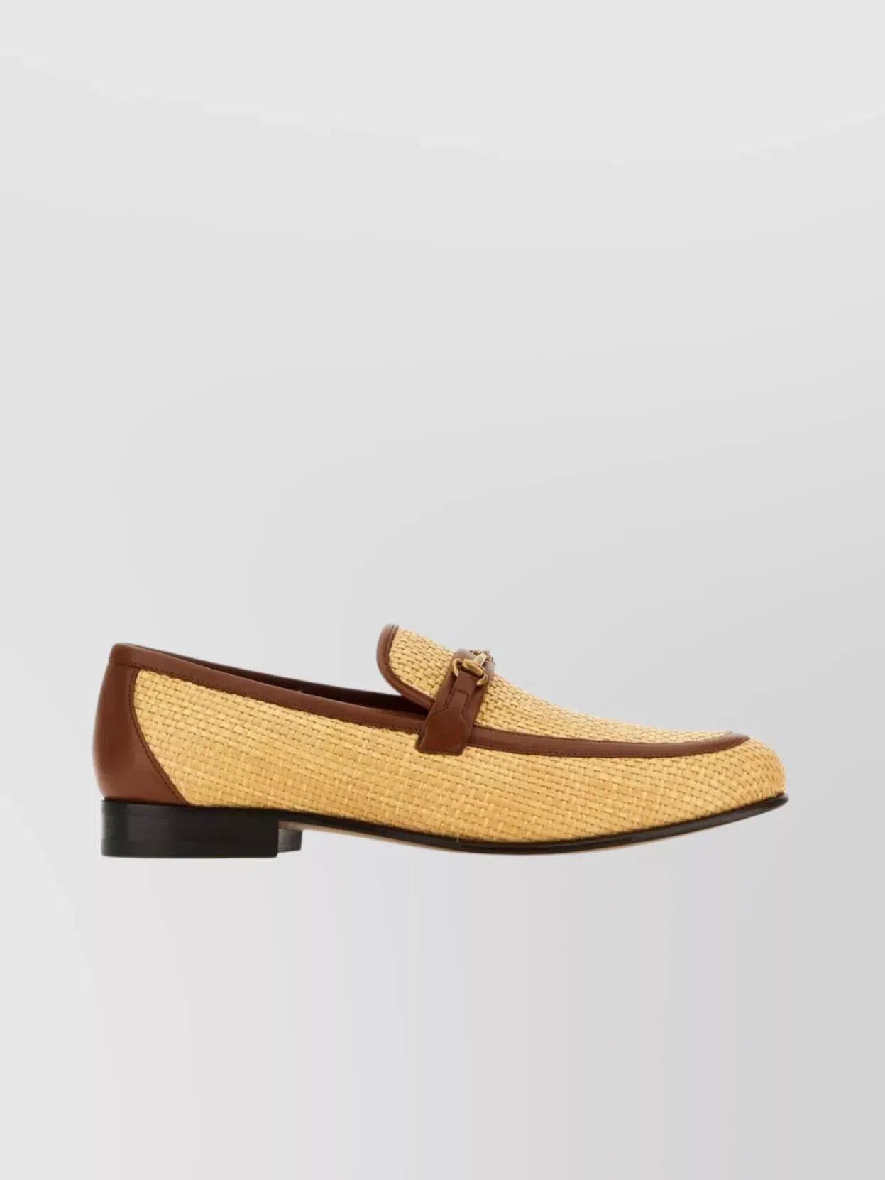 gucci raffia loafers