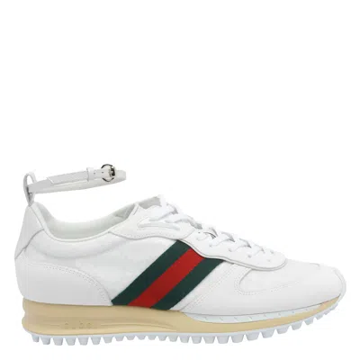 Gucci Re-motion Gg Sneakers In White