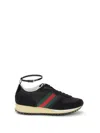 Gucci Motion Sneakers With Web Stripe