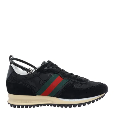 Gucci Re-motion Sneakers In Black