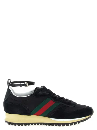 Gucci Re-motion Sneakers In Black