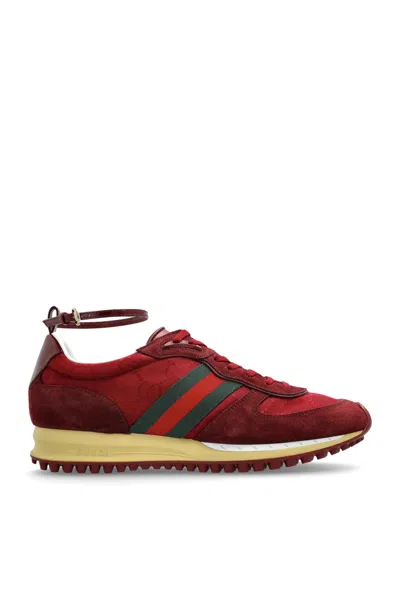 Gucci Re-motion Trainer Sports Shoes In Brown