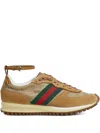 Gucci Re-motion Womens Multicolor Sneaker In Brown