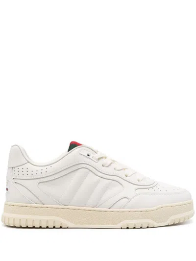 Gucci Re-web Leather Sneakers