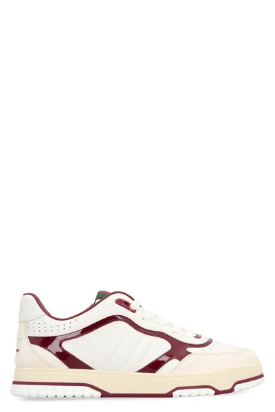 GUCCI GUCCI RE-WEB LOW-TOP SNEAKERS