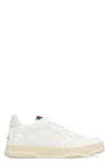 Gucci Re-web Leather Low-top Sneakers In White