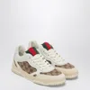 Gucci Re-web Trainer In Original Gg Canvas Women