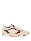 Gucci Re-web Leather Sneaker In White