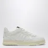 Gucci Sneakers In Gg Fabric With Iconic Web Tape On The Tongue In White