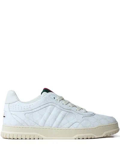 Gucci Re-web Sneakers In White