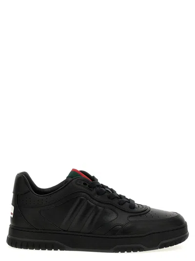 GUCCI RE-WEB SNEAKERS BLACK