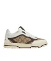 Gucci Re-web Low-top Sneakers In Gold