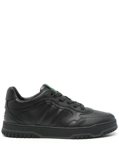 Gucci Premium Gg Supreme Fabric Sneaker For Men In Black