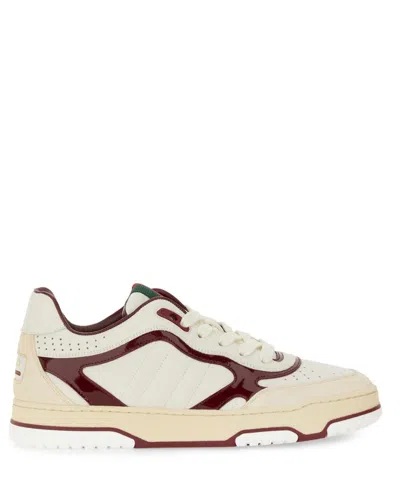 Gucci Re-web Sneakers In White