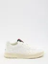 Gucci Reweb Sparrow Low-top Leather Sneakers In White