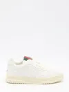 Gucci Reweb Sparrow Low-top Leather Sneakers In White