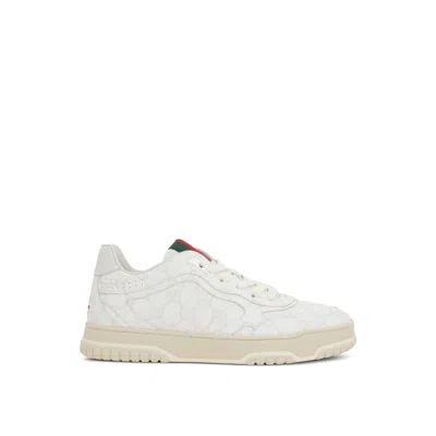 Gucci Re-web Sneakers In White
