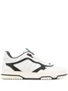 Shop Gucci Re-web Sneakers In White