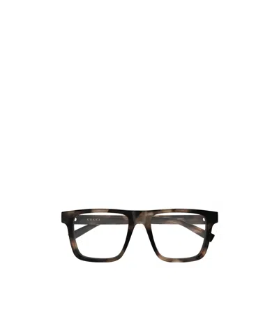 Gucci Rectangle Eyeglasses In Multi
