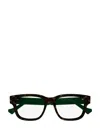 Gucci Demo Rectangular Men's Eyeglasses Gg0006oan 001 55 In 005 Havana Havana Transpa