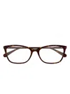 Gucci Brille Mit Eckigem Gestell